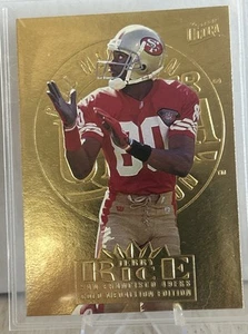 1995 Fleer Ultra - Jerry Rice #301 Gold Medallion - Bild 1 von 2