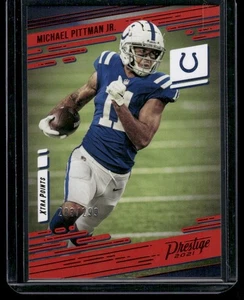 2021 Panini Prestige - Michael Pittman Jr. #82 Xtra Points Red /299 - Foto 1 di 2