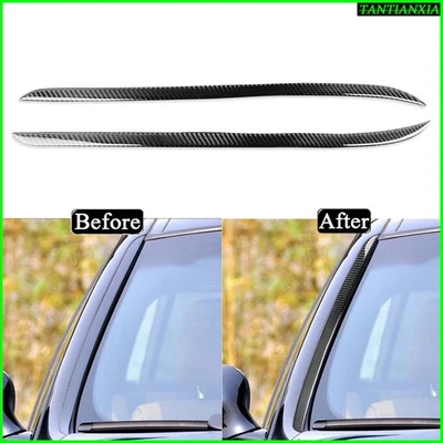 Tapicería de panel lateral de fibra de carbono real para BMW Serie 3 E90 2005-2012 Foto 1 de 4