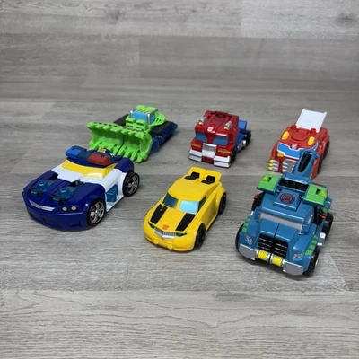 Playskool Heroes Transformers Rescue Bots Academy Lot Of 6 - Image 1 of 4