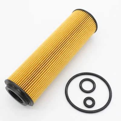C180 Filter Element CLK200 E200 C160 W/ 3 *O-Rings 1 SET Oil Filter Kit - Image 1 of 4