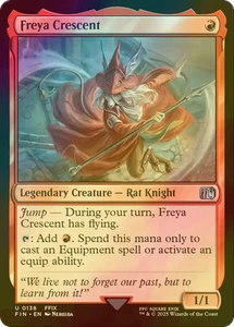 MTG FOIL Freya Crescent, Dragon Knight of Burmecia English - Picture 1 of 1