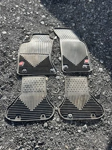B5 Audi S4 OEM Sport Rubber Mats Front And Rear - Picture 1 of 10