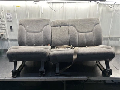 1995-1999 Chevy Tahoe GMC Yukon 3rd Third Row Rear Seats Gray OEM - Изображение 1 из 4