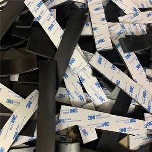 Almohadillas de tira de silicona antideslizantes sello autoadhesivo para pies de silla grosor 0,5-4 mm - Imagen 1 de 6