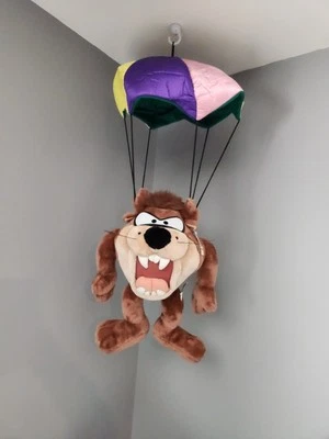 Peluche Looney Tunes Taz 2001 Six Flags Exclusivo Diablo de Tasmania Peluche WB Colgante Foto 1 de 4