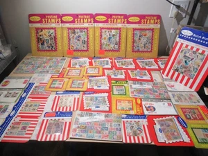 Huge Vintage Stamp Lot Harris Stamp-O-Mat Packets US World China Israel Japan - Picture 1 of 21