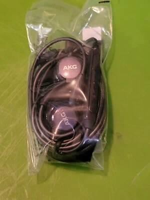 NEW OEM Orginal Samsung S9 S8+ Note 8 AKG Earphones Headphones Headsets Ear Buds - Image 1 of 2