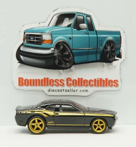 HOT WHEELS LOOSE BLACK DODGE CHALLENGER SRT8 2019 HW 9-PACK REAL RIDER SWAP - Picture 1 of 3