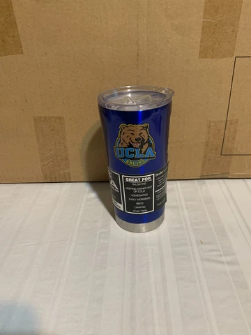 UCLA Bruins NCAA 20oz Blue Tumbler Cup Mug Logo Brands New Cover