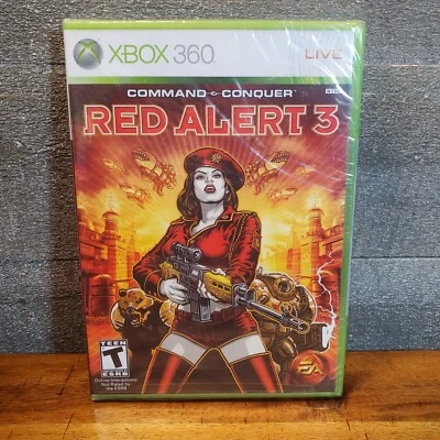 Command & Conquer: Red Alert 3 (Microsoft Xbox 360, 2008) **BRAND NEW SEALED** - Image 1 of 4