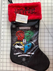 HARRY POTTER HOGWART'S CREST MEDIAS DE NAVIDAD - NUEVAS CON ETIQUETAS - Imagen 1 de 3