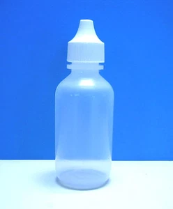 LDPE DROPPING BOTTLE 60 mL w/ INSERT & CAP - Picture 1 of 1