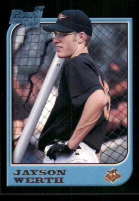 1997 Bowman #433 Jayson Werth RC - Image 1 of 2