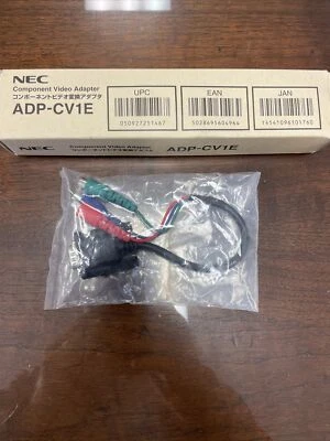 NEC Component Video Adapter ADP-CV1E YCbCr YPbPr (NEW) - Image 1 of 3