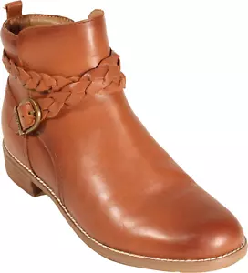 Earth Nicole Mujer Botines Botines Medianos Cuero Marrón EE. UU. Talla 11 M - Imagen 1 de 6