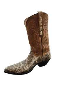BOTAS EXÓTICAS HOMBRE BLACK JACK WESTERN RATTLESNAKE WNT618-54 - Imagen 1 de 5