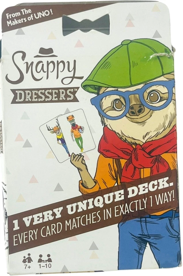 Snappy Dressers Matching Card Game by the makers of UNO - Image 1 of 4