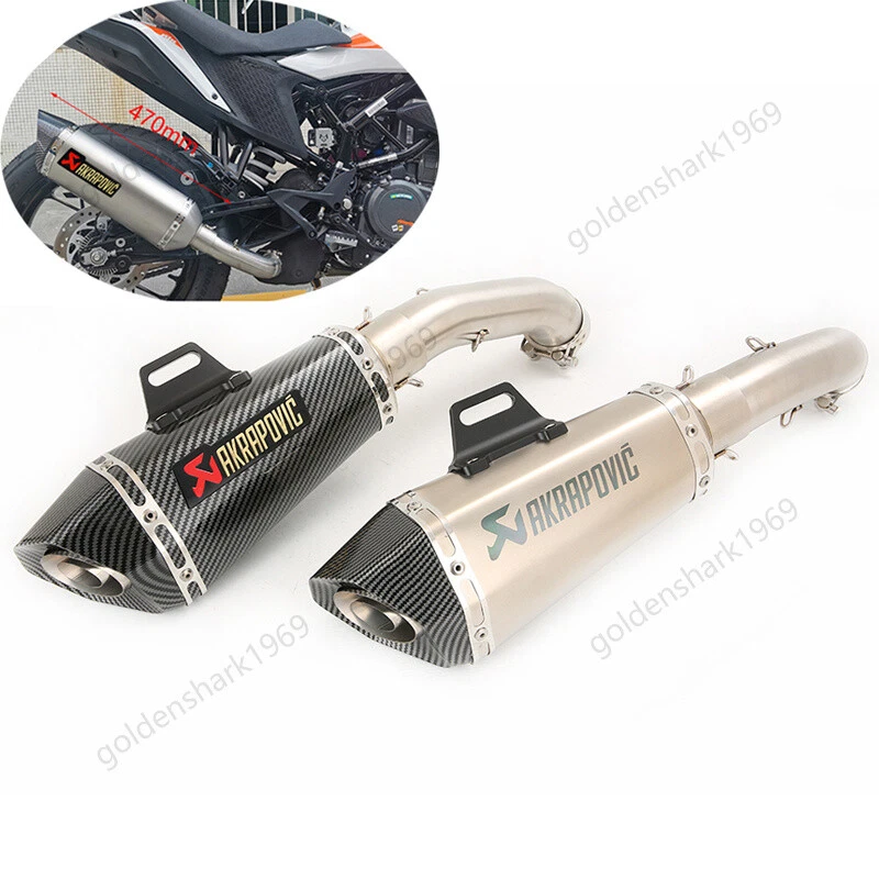 Slip On Exhaust Pipe Muffler Modified for Duke 390 250 RC390 Adventure 2021-2023 - image 1 of 4