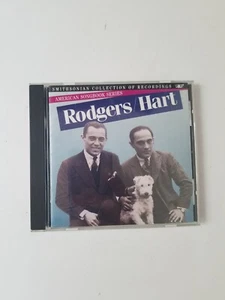 RODGERS HART AMERICAN SONGBOOK SERIES SMITHSONIAN COLLECTION OF RECORDINGS CD CG - Picture 1 of 3