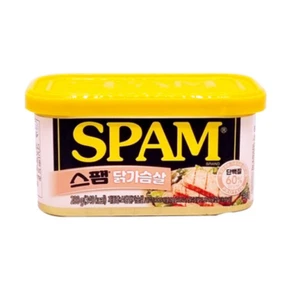Petto di pollo in scatola spam 200 g cibo grigliato Gimbap riso fritto ingredienti - Foto 1 di 9