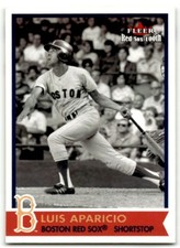 2001 FLEER BOSTON RED SOX 100TH ANNIVERSARY LUIS APARICIO BOSTON RED SOX #11