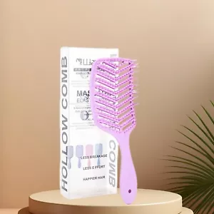 V-shaped Hairbrush Professional Curved Vented Brush - Picture 1 of 2