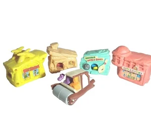 Vintage McDonalds 1993 Flinstones Happy Meal Toys Lot of 5 - Picture 1 of 8