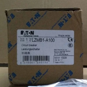 Brand New EATON Moeller Circuit breaker air switch LZMB1-A100 Free Shipping - Picture 1 of 2
