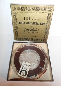Bel Canto Stereophonic Tape Recording 101 years of FAMILIAR SONGS AMERICA LOVES - Picture 1 of 7