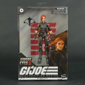 SCARLETT GI Joe Classified Series #20 Origins Snake Eyes Movie Hasbro 2021 New - Picture 1 of 7