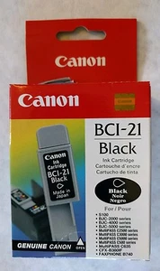 Original Canon BCI-21 Tintenpatrone Schwarz - Bild 1 von 6
