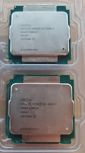 MATCHED PAIR Intel Xeon E5-2698 V3 SR1XE 2.3GHz-3.6GHz 40MB 16C 32T 9.6GT/s 135W - Picture 1 of 2