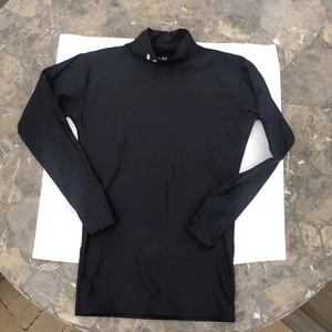 Under Armour Mens ColdGear Black Undershirt Long Sleeve, Size Medium - Picture 1 of 8