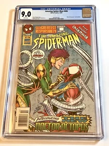 1995 Amazing Spider-Man 406 *Newsstand* 1st Full Appearance Lady Octopus CGC 9.0 - Picture 1 of 6