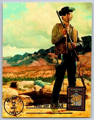 #5618 Western Wear Shirt FDC Maxi Card - Image 1 of 2