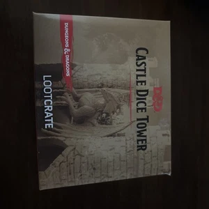Dungeons and Dragons Castle Dice Tower Loot Crate 2019 Edition NIB - Picture 1 of 6