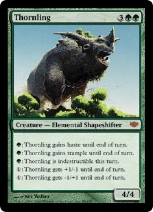 MTG English Thornling NM Normal Conflux - Image 1 of 1