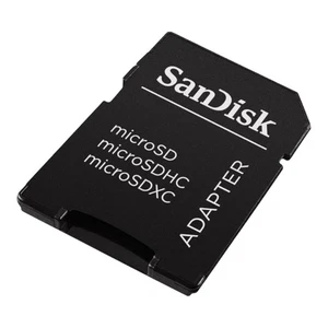 SarDisk® 1 GB* Memory Card With Adapters NIP (package ripped, but unharmed) - Picture 1 of 3