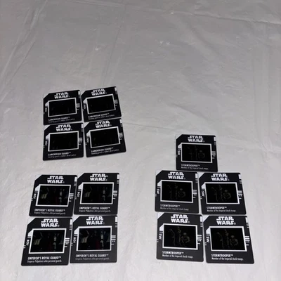 星球大战 POTF 批量 13 张动作幻灯片 冲锋队、皇帝、Gamorrean Guard — 第 1/4 张图片