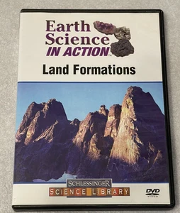 Earth Science In Action Land Formations DVD || Schlessinger Science Library - Picture 1 of 3