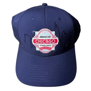 Nascar Chicago Street Race Weekend Baseball Cap Hat Navy Limited Edition - Picture 1 of 9