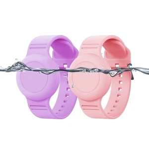Waterproof Airtag Bracelet for Kids,2 Pack Hidden Airtag Wristband Kids,Anti-... - Photo 1 sur 6