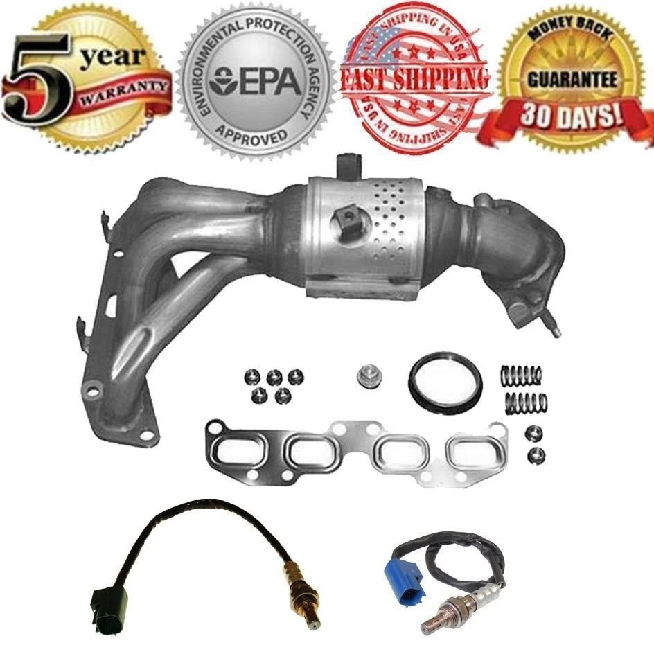 Convertidor catalítico + sensores para Nissan Altima 2004 2005 2006 2,5 L Foto 1 de 4