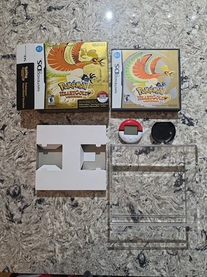 Pokemon HeartGold Version Pokewalker Big Box CIB Nintendo DS 2010 Minty! Case! - Image 1 of 4