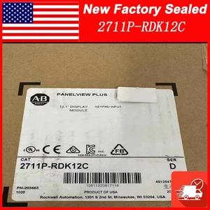 New Sealed Allen‑Bradley 2711P-RDK12C PanelView Plus 1250 Keypad Interface - Picture 1 of 4