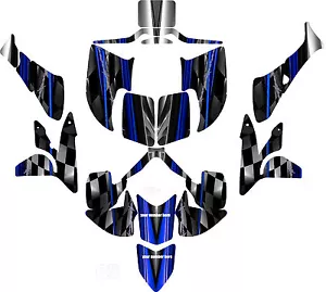 B.A.W CUSTOM ATV GRAPHIC KIT HONDA TRX450 450R 450 DECAL - Picture 1 of 1