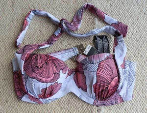 BNWT NEXT FLORAL PRINT BIKINI TOP Size 34A/B  - Picture 1 of 6