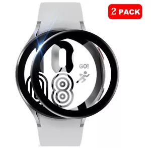 2x Für Samsung Galaxy Watch 4 44mm 3D Folie Full Cover Displayschutzfolie - Bild 1 von 12