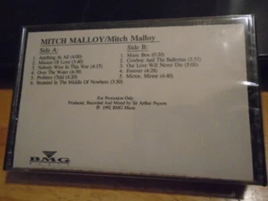 SEALED RARE PROMO Mitch Malloy CASSETTE TAPE aor rock Great White van halen 1992 - Picture 1 of 2